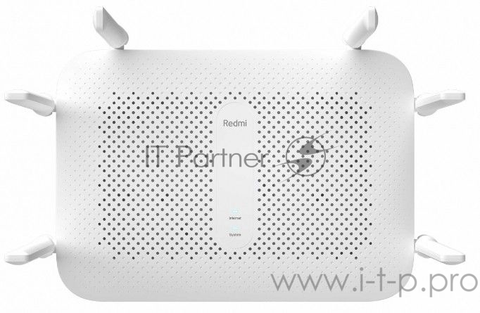 Роутер беспроводной Xiaomi Mi Redmi AC2100 (DVB4238CN) 10/100/1000BASE-TX белый