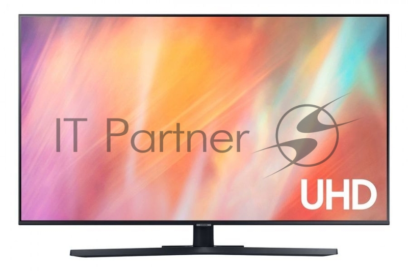 Телевизор ЖК 43 Samsung Телевизор ЖК 43 Samsung/ 43”, Ultra HD, Smart TV, Wi-Fi, Voice, PQI 2000, DVB-T2/C/S2, Bluetooth, CI+(1.4), 20W, 3HDMI, 1USB, TITAN GRAY/BLACK