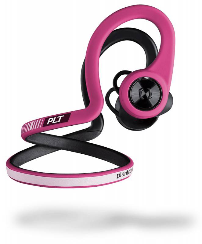 Гарнитура Plantronics BackBeat Fit розовый/черный беспроводные bluetooth