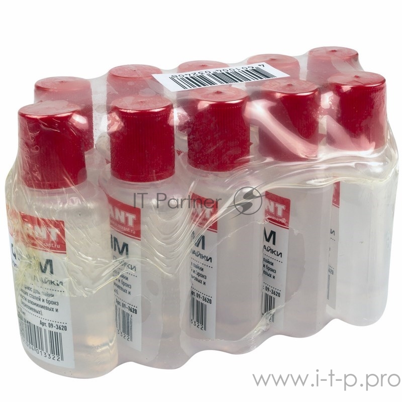 Флюс для пайки REXANT, ЛТИ-120, 500 мл, флакон