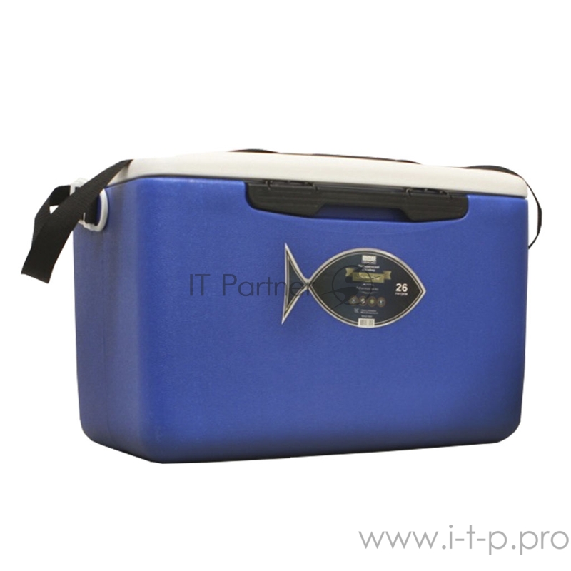 Контейнер изотермический Camping World Fisherman 26 л с люком и лотком (цвет - синий)