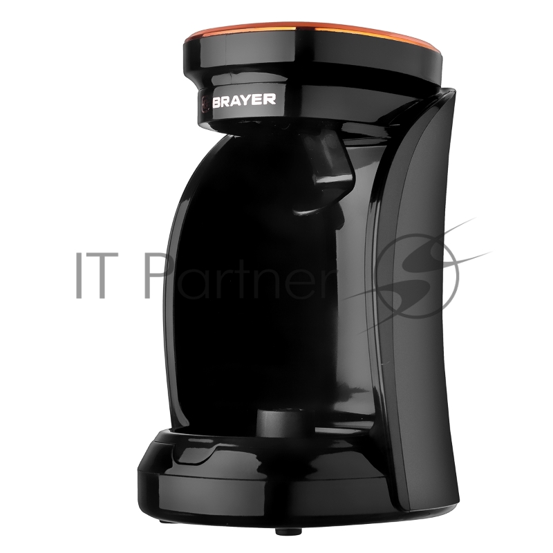Кофеварка BRAYER, 500 Вт, 500 мл, автооткл,пластик, автоматическое приготовление