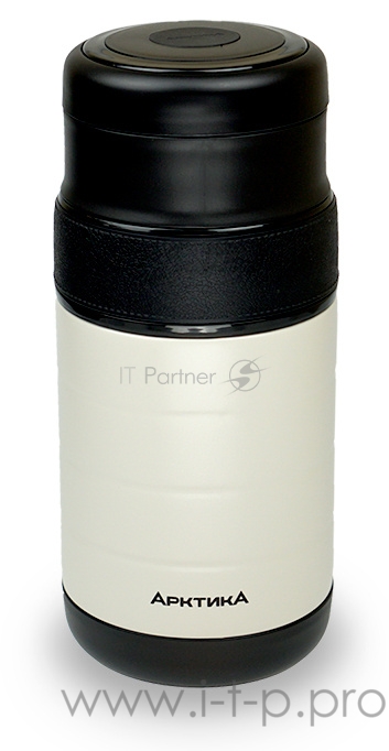 Термос для еды Арктика 308-1300 1.3л. белый/черный картонная коробка (308-1300/WHI)