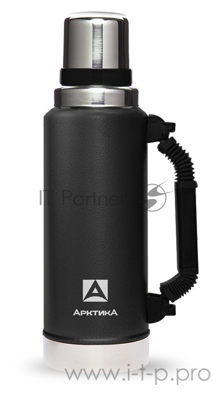 Термос для напитков Арктика 106-1250Р 1.25л. черный картонная коробка (106-1250Р/BLA)