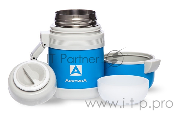 Термос для напитков/еды Арктика 202-600 0.6л. синий/белый (202-600/BLU)