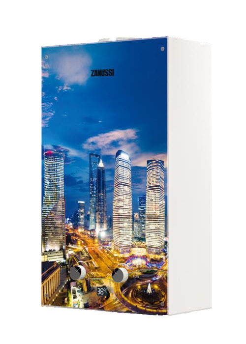 Водонагреватель проточный Zanussi GWH 10 Fonte Glass Metropoli