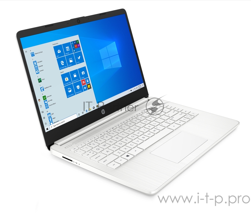 Ноутбук 14 IPS FHD HP 14s-dq2007ur white (Pen 7505/4Gb/256Gb SSD/noDVD/VGA int/W10) (2X1P1EA)