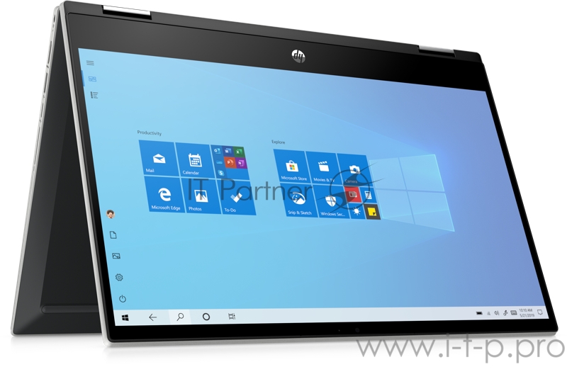 Ноутбук 14 FHD Touch +LTE HP Pavilion x360 14-dw1011ur silver (Core i5 1135G7/8Gb/512Gb SSD/Iris® Xe/1 nano-SIM/W10) (2X2R8EA)