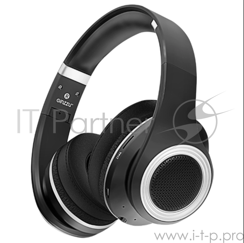 Наушники Ginzzu GINZZU GM-651BT {V4.2, профили - A2DP, AVRCP, HFP, HSP, vLI-Ion, 3,7V, 300mAh}