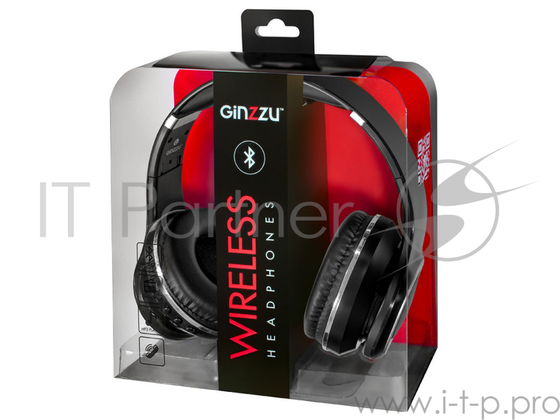 Наушники Ginzzu GINZZU GM-651BT {V4.2, профили - A2DP, AVRCP, HFP, HSP, vLI-Ion, 3,7V, 300mAh}