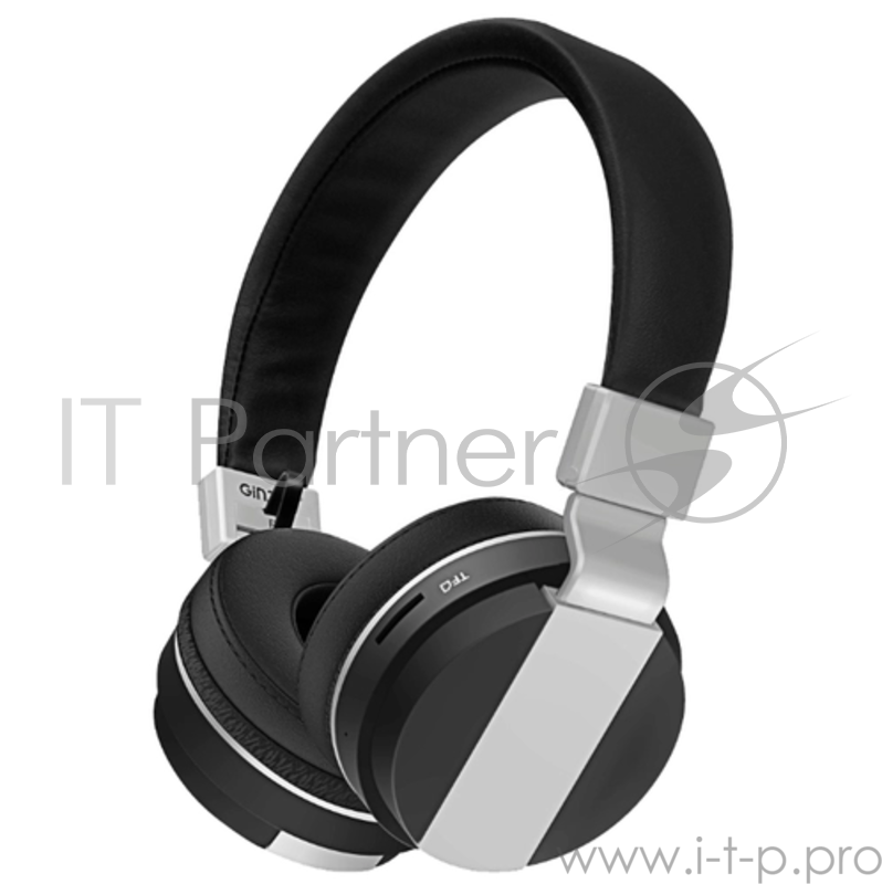 Наушники Ginzzu GINZZU GM-351BT {FM-радио, BLUETOOTH, 20-20000, LI-Ion, 3,7V, 60mAh, microUSB 5В/1,0 А}
