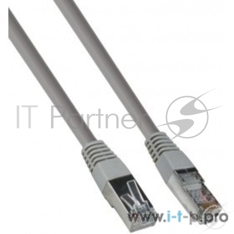 Коммутационный шнур Exegate EX272305RUS Патч-корд FTP кат. 5e, 10м Exegate серый