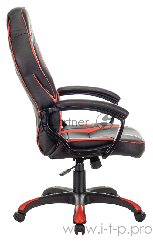 Кресло игровое A4Tech Bloody GC-350 черный/красный эко.кожа крестовина