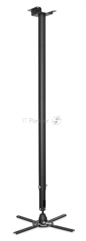 Кронштейн для проектора Buro PR06-B черный макс.20кг потолочный поворот и наклон