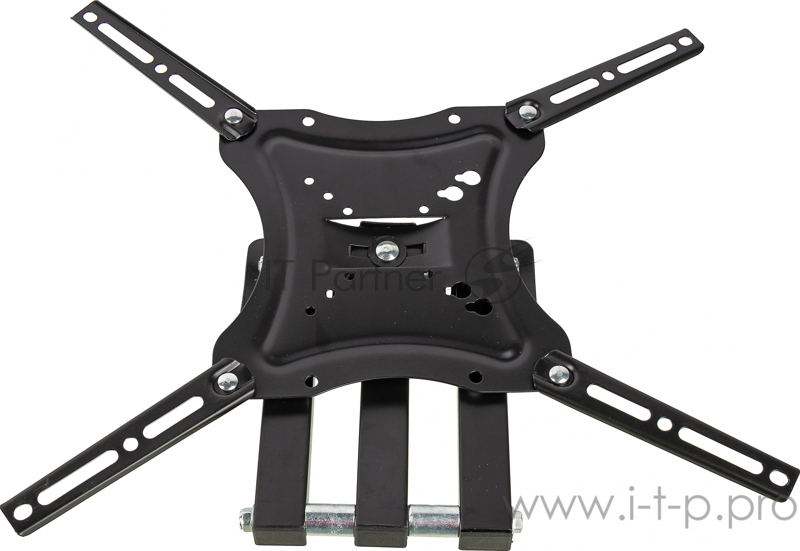 Кронштейн для телевизора Buro FL4 черный 15-65 макс.35кг настенный поворотно-выдвижной и наклонный