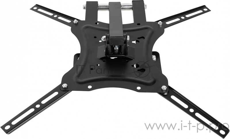 Кронштейн для телевизора Buro FL4 черный 15-65 макс.35кг настенный поворотно-выдвижной и наклонный