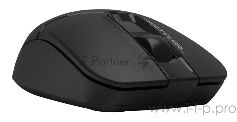 Мышь A4Tech Fstyler FG12 черный оптическая (1200dpi) беспроводная USB (3but)