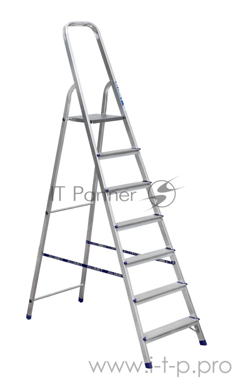 Стремянка Alumet алюминий 7ступ. H3.5м макс.нагр.:150кг (АМ707)
