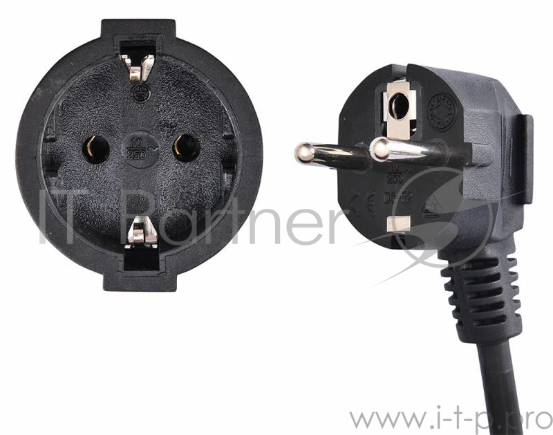 Сетевой удлинитель Buro BU-PS1.5/B 5м (1 розетка) черный (пакет ПЭ)