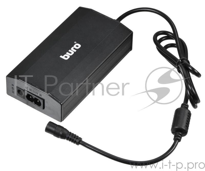 Блок питания Buro BUM-0031T65 ручной 65W 12V-24V 11-connectors 3.2A 1xUSB 0.6A от бытовой электросети/от прикуривателя