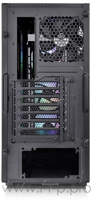 Корпус Thermaltake Divider 300 TG ARGB черный без БП ATX 2x120mm 2xUSB3.0 audio front door bott PSU