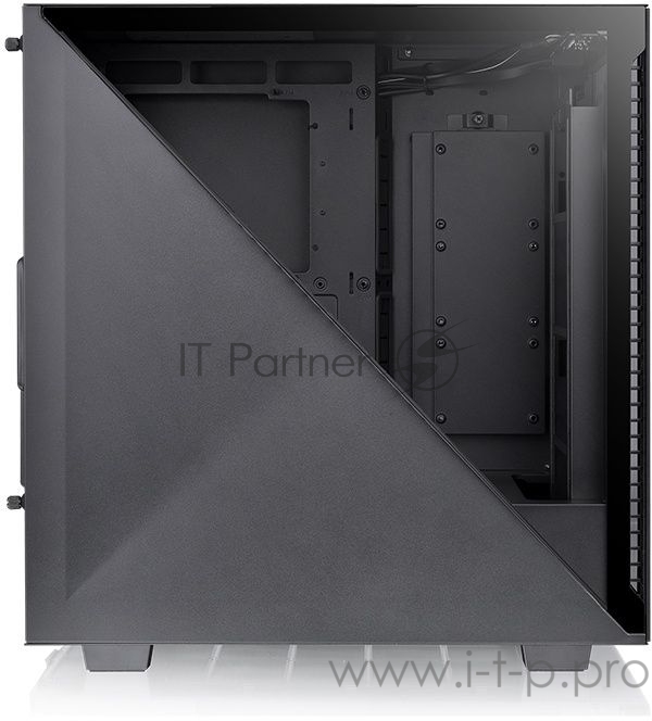 Корпус Thermaltake Divider 300 TG черный без БП ATX 2x120mm 2xUSB3.0 1xUSB3.1 audio front door bott PSU