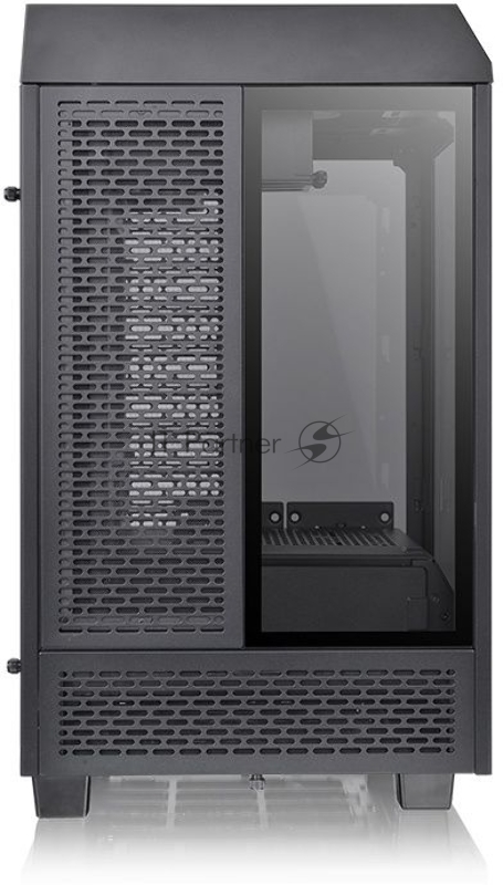 Корпус Thermaltake The Tower 100 черный без БП ATX 2x120mm 2xUSB3.0 1xUSB3.1 audio bott PSU