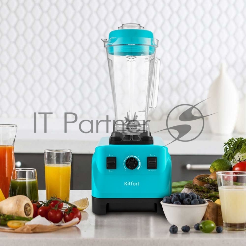Блендер стационарный Kitfort KT-3022-3 1500Вт бирюзовый