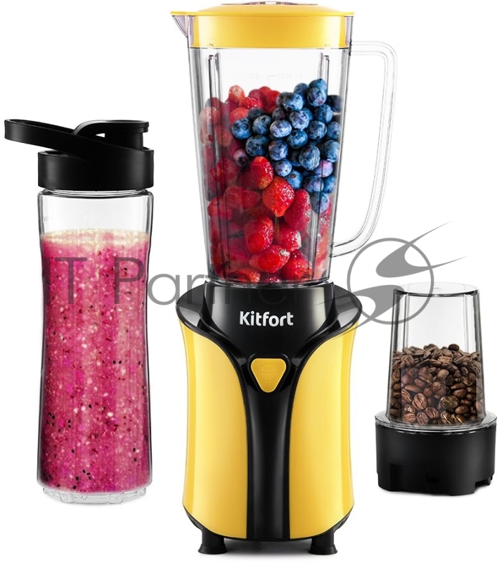 Блендер стационарный Kitfort KT-3034-5 350Вт желтый