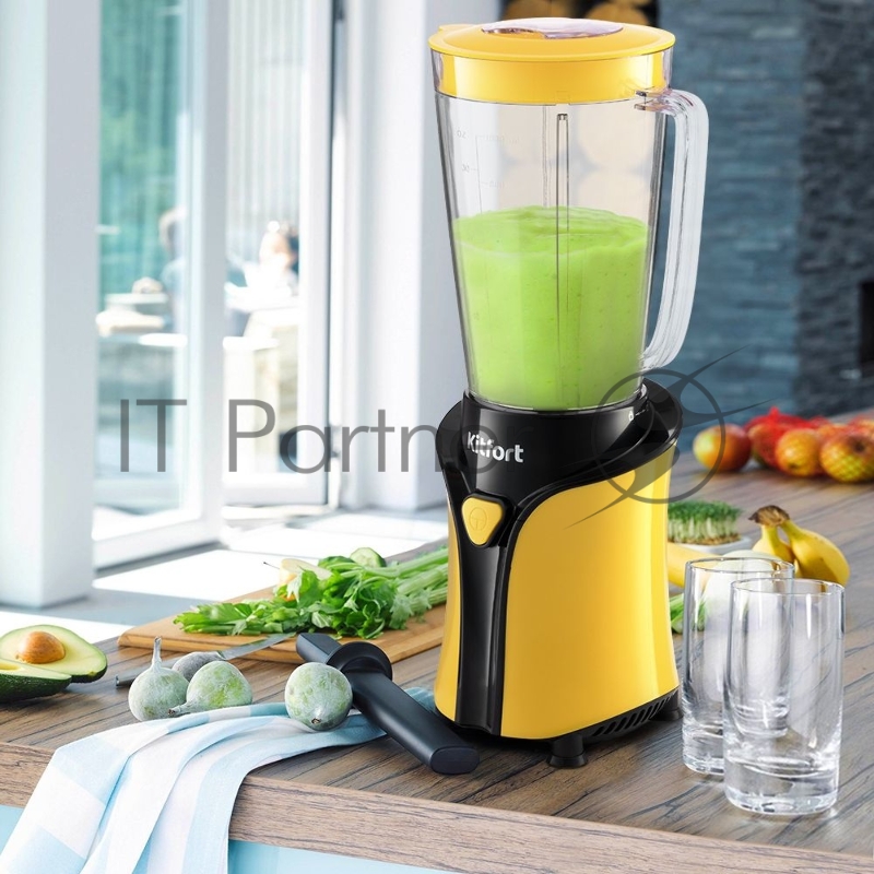 Блендер стационарный Kitfort KT-3034-5 350Вт желтый
