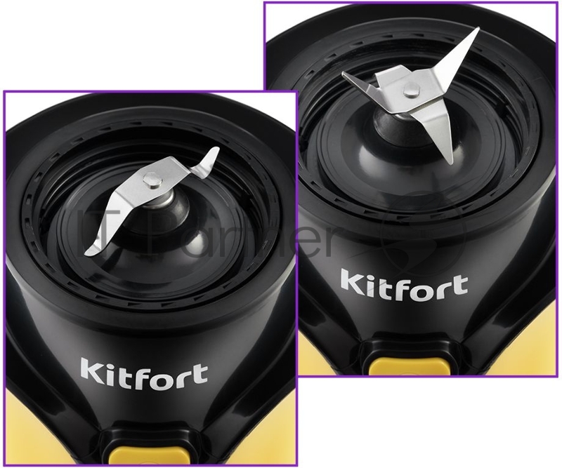 Блендер стационарный Kitfort KT-3034-5 350Вт желтый