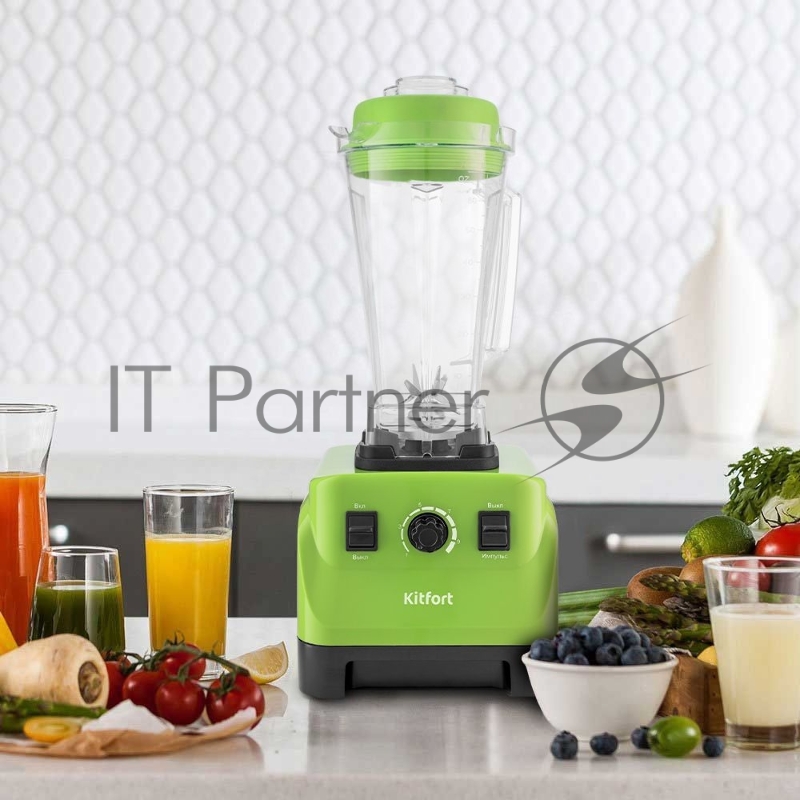 Блендер стационарный Kitfort KT-3022-2 1500Вт салатовый