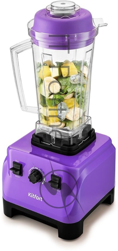 Блендер стационарный Kitfort KT-3022-1 1500Вт фиолетовый