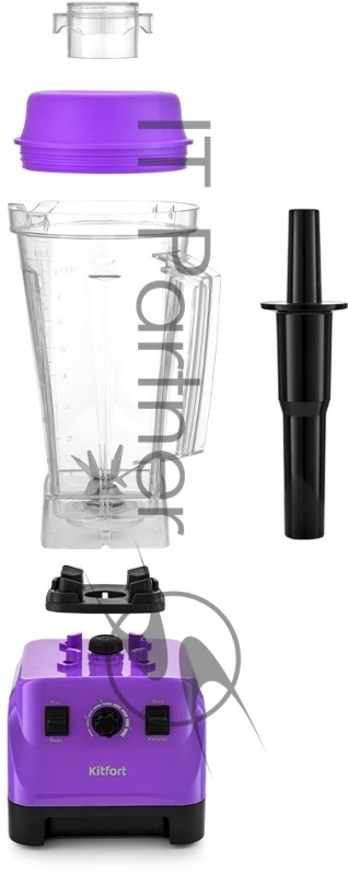 Блендер стационарный Kitfort KT-3022-1 1500Вт фиолетовый