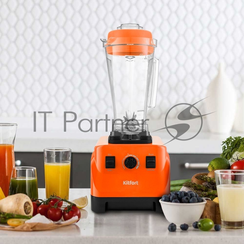 Блендер стационарный Kitfort KT-3022-4 1500Вт оранжевый