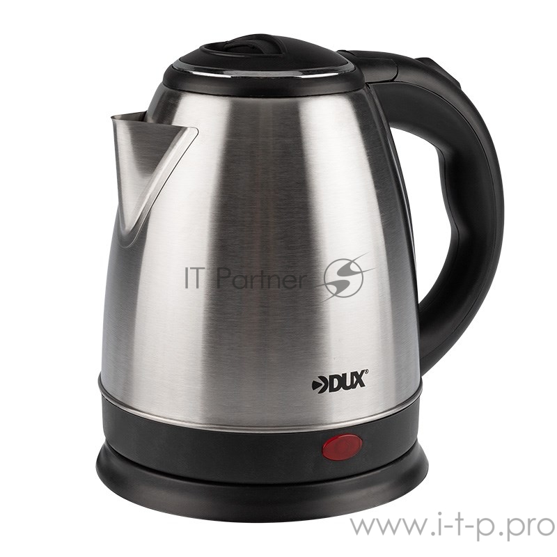 Чайник электрический, нержавеющая сталь 1,5 литра, 1850 Вт/220В (DX3015) DUX
