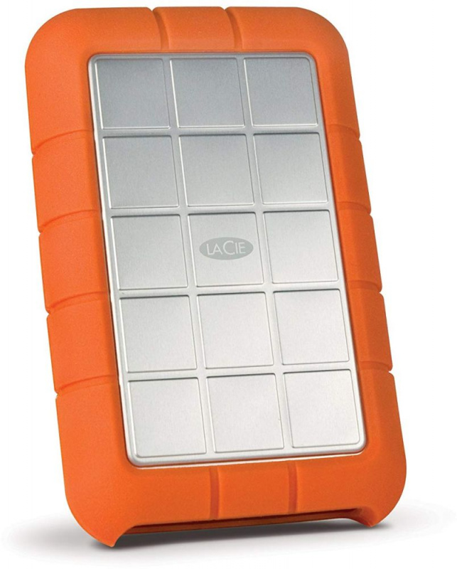 Внешний жесткий диск 2000ГБ 2.5 LaCie Rugged Triple, оранжевый (USB3.0, FireWire 800)