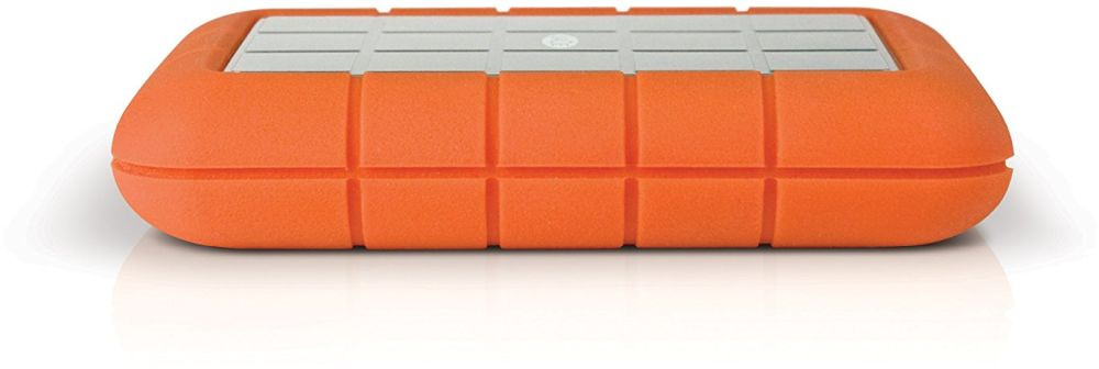 Внешний жесткий диск 2000ГБ 2.5 LaCie Rugged Triple, оранжевый (USB3.0, FireWire 800)