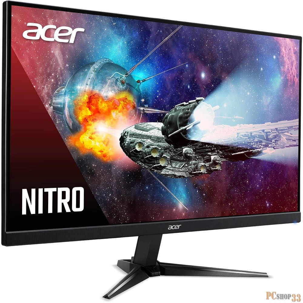 Монитор 23,8 ACER Nitro QG241YPbmiipx , VA , HDR 10 , 1920x1080 , 165Hz DP, 144Hz HDMI, 1ms ,178°/178°, 250nits, 4000:1, 2хHDMI + DP + Колонки 2Wx2, FreeSync Premium, Black