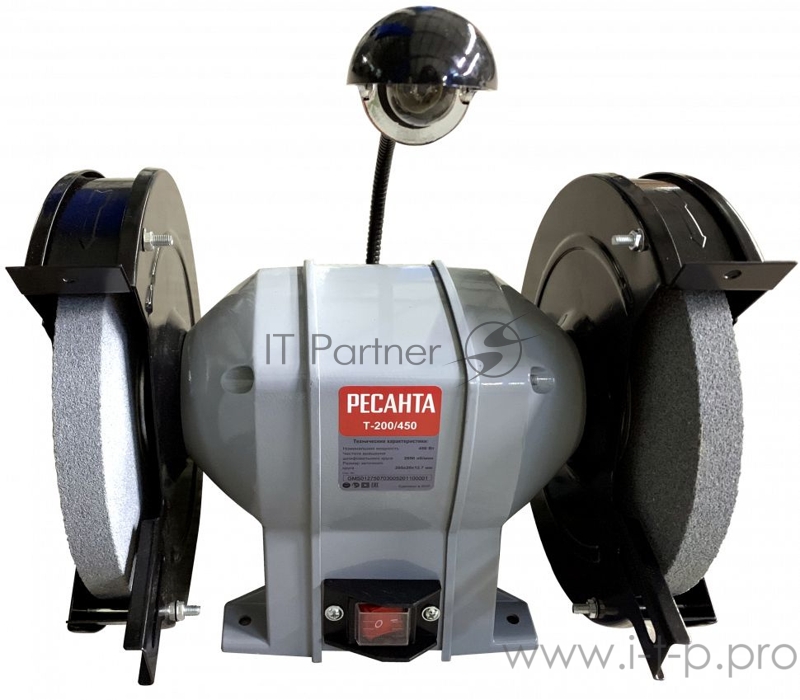 Электроточило Ресанта Т-200/450 450Вт 2950об/мин d=200мм t=20мм