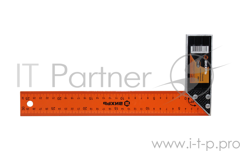 Лазерные дальномеры, уровни, угольники, рулетки Вихрь 73/11/3/2 Угольник металлический 300 мм