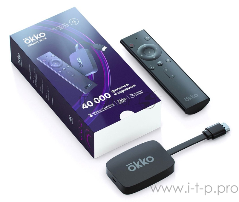 Медиаплеер Sber Okko Smart Box (Модель OKKO-01)