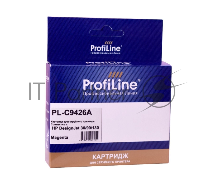 Струйный картридж PL-C9426A (№85) для принтеров HP DesignJet 30/90/130 с чернилами Magenta ProfiLine