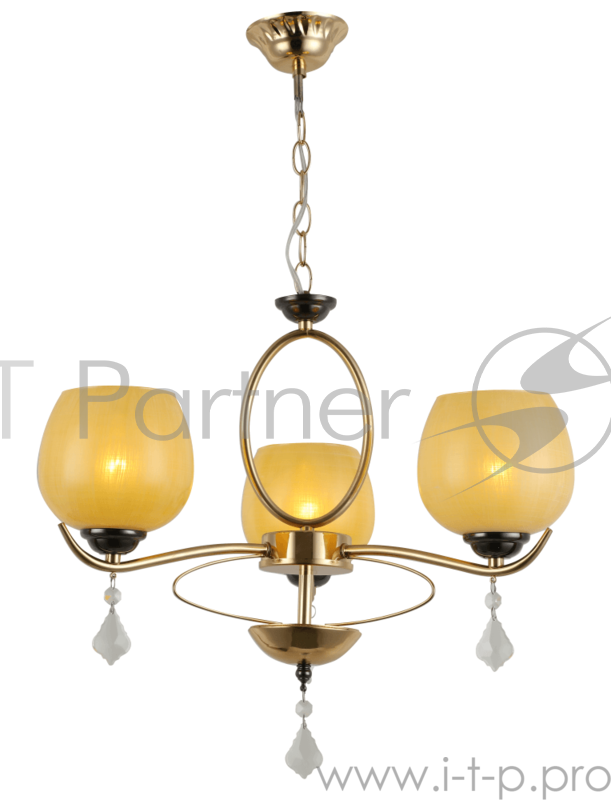 Светильник Hiper 3хЕ27х60Вт Золото H014-3