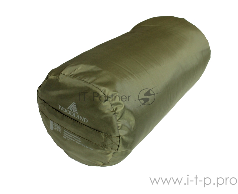 Спальный мешок Woodland CAMPING+ 250, хаки