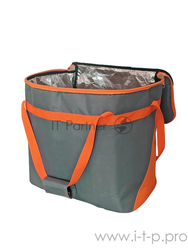 Сумка-холодильник серая М (40л)