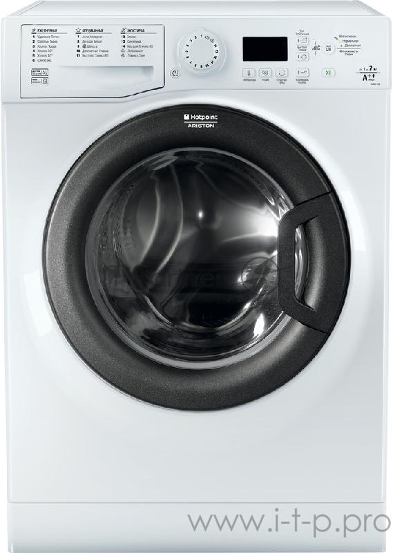 Стиральная машина Hotpoint-Ariston VMSG 702 B класс: A++ загр.фронтальная макс.:7кг белый
