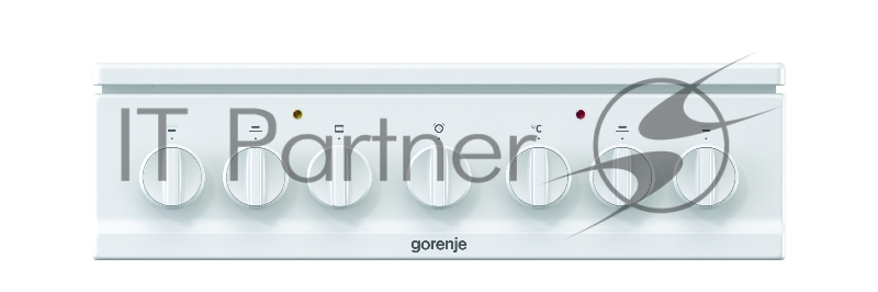 Комбинированная плита GORENJE K5241WH/ 85x50x60, комбинированная, 4 газовые конфорки, духовка электрическая, белый