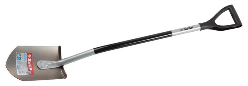 Грабли, Вилы, Лопаты Лопата ЗУБР ЭКСПЕРТ ТИТАН садовая, алюминиевый черенок, 280х190х1200мм