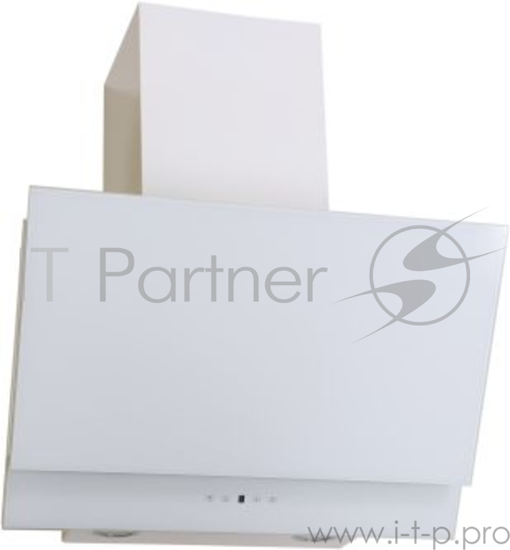 Вытяжка каминная Elikor Жемчуг 60П-700-Е4Д перламутровый/белое стекло управление: сенсорное (1 мотор)